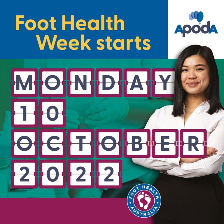 Foot Health Week 2022 A visit to the podiatrist could save your life!
